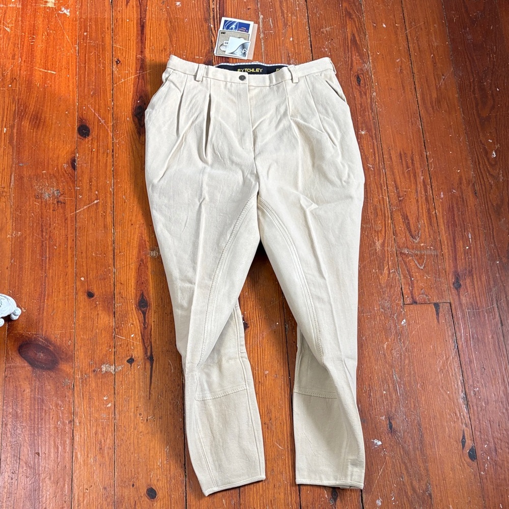NWT Pytchley Riding Pants‎ Breeches Shapely Fit Full Seat Size 32 Long